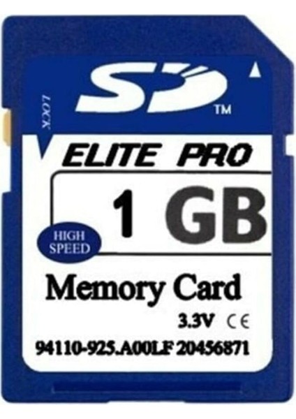 Elite Pro 1gb Sd Hafıza Kartı Secure Digital Flash Memory fiyatları