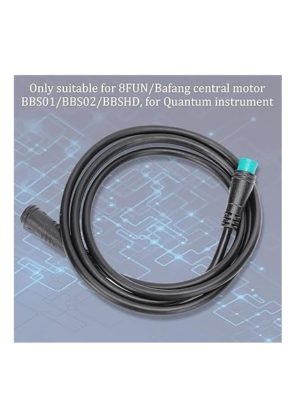 8fun /bbshd Için Motor Parametre Uzatma Kablosu, Rastel ve Kullanımı Kolay Kablo, Aletlerin Uyumluluğu, 32.3 Inç Uzunluk modelleri