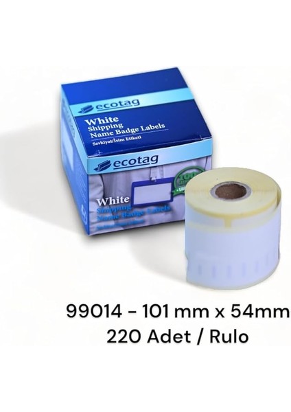 Dymo Labelwriter Etiket Muadili 101 mm x 54 mm - 220 Ad