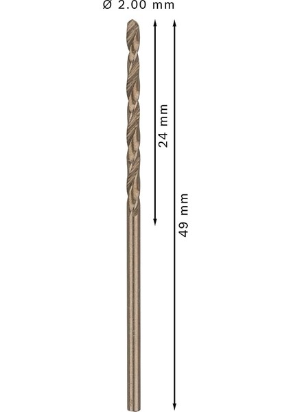 Hss-Co 2 * 49 mm 10'lu Paket modelleri