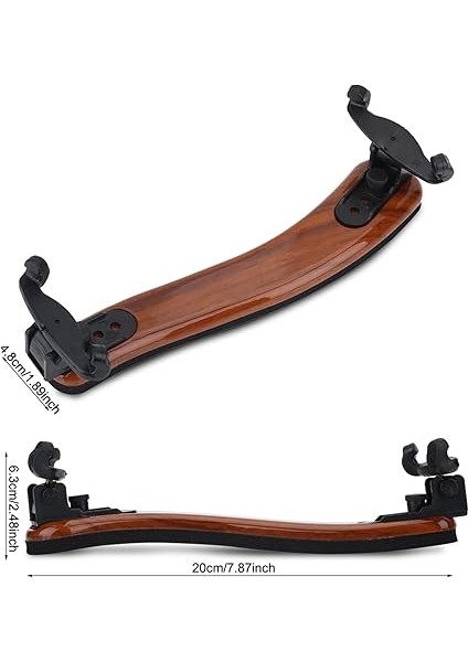 Ayarlanabilir Hafif Keman Omuz Dayanağı, Enstrüman Aksesuarı 3/4 4/4 Boy Için modelleri