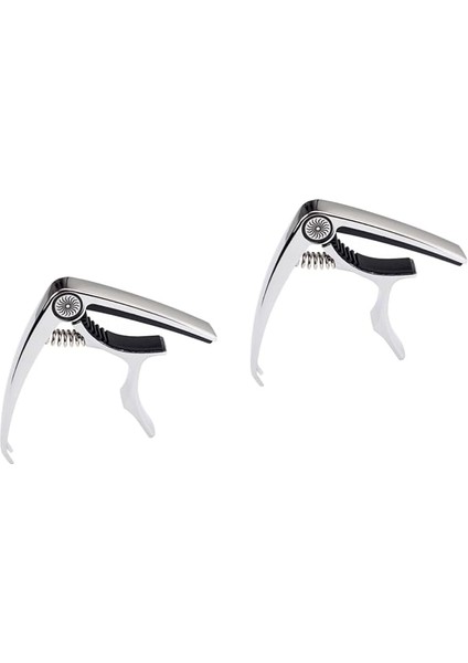 2 Adet Kapo Ukulele Akustik Gitar Için Tetik Capo Ukulele Kapo Gitar Kaposu Akustik Gitar Için Capo Tetikleyici Kapo Gitar Klibi Kapo Elektrikli Ukulele Için Kapo Elektro Gitar