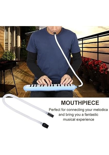 Melodika Ağızlık Borusu | Müzik Aleti Borusu | Esnek Ağızlık Yedek Parçası Erkekler Kızlar Gençler Çocuklar Için modelleri