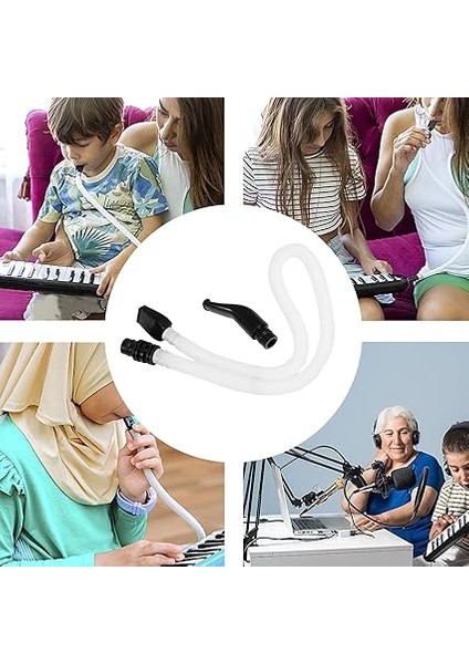 Melodika Ağızlık Borusu | Müzik Aleti Borusu | Esnek Ağızlık Yedek Parçası Erkekler Kızlar Gençler Çocuklar Için fırsatları