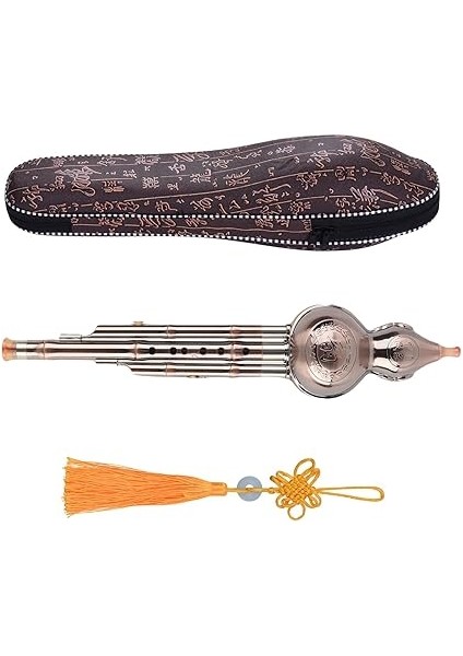 C Anahtarı, Premium Alüminyum 3 Ton Kabaklı Flüt Bakır Kaplama Boruları, Yeni Başlayanlar Için Çin Düğümü Taşıma Kılıfı, Saf Mellowes fiyatları