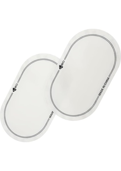 2 Adet Davul Deri Takviye Yaması Çıkartma Perküsyon Aksesuarları Bas Davul Pedalı Yama Davul Pedinin Değiştirilmesi Davul Parçaları Kendinden Yapışkanlı Yama Davul Yama Pte Beyaz