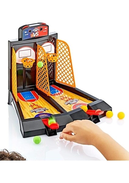 Eğlenceli Mini Parmak Basketbol Oyun Seti 2 Kişilik