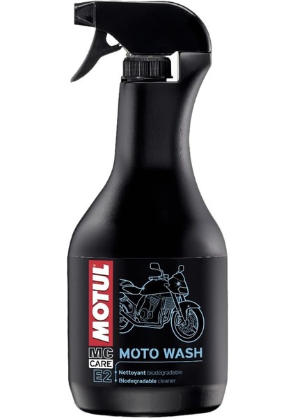 E2 Moto Wash 1 Lt Yağ Çözücü