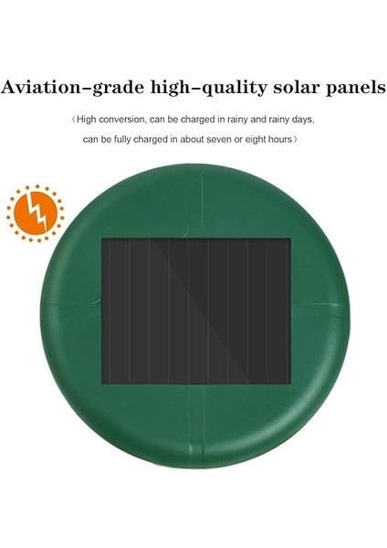 Dualpest Solar Ultrasonik Yılan, Köstebek, Fare, Kemirgen Hayvan Kovucu, 2 Adet, Su Geçirmez, Ultrasonik, Güneş Hücreli modelleri
