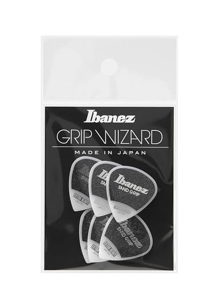 Grip Wizard Serisi Sand Grip Flat Pick - Beyaz 6 Adet (PPA16XSG-WH) modelleri