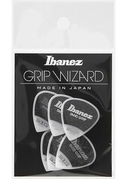 Grip Wizard Serisi Sand Grip Flat Pick - Beyaz 6 Adet (PPA16XSG-WH) fırsatları