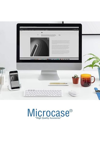 Tablet Telefon Bilgisayar Için Yuvarlak Tuşlu Bluetooth Kablosuz Klavye Android Ios Windows Uyumlu - AL3048 Beyaz modelleri