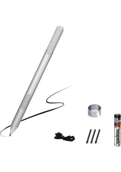 Aktif Dijital Kalem, Hp Elite X2 1012 G1 G2, Elitebook 1030 G2, Elitebook X360 1030 G2 - Gümüş 846410-001 Için Uygundur