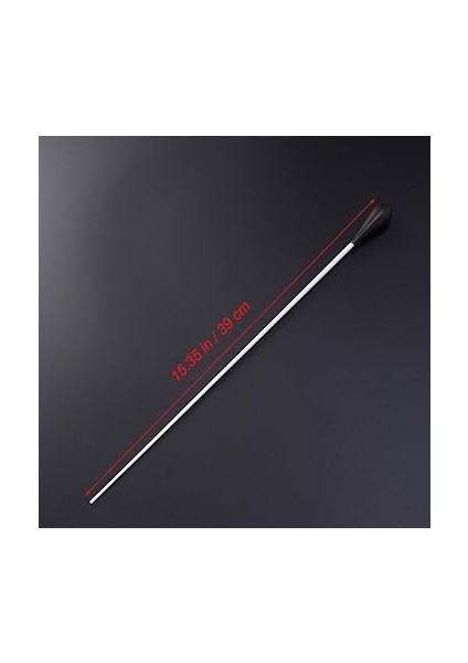 2 Adet Orkestra Baton Müzik Dirigent Baton Konser Müzikal Accssory Kılıflı (Siyah + Kahverengi) fırsatları
