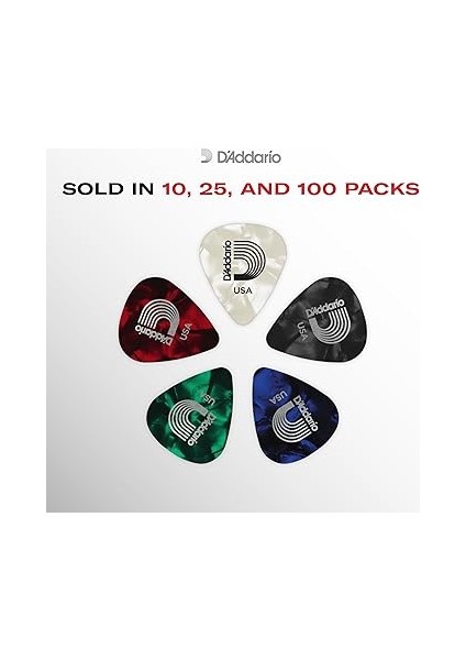 Waves Assorted Pearl Celluloid 25LI Paket Pena (Medium) indirimleri