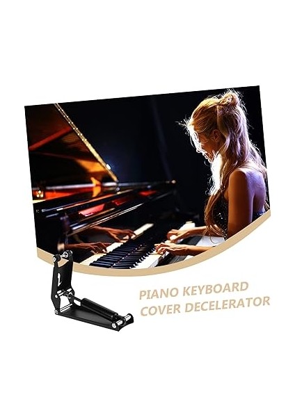 Oyun Piyano Klavyesi Güvenlik Piyano Yavaş Düşme Cihazı Kapağı Tampon - Basınç Piyano Güvenlik Malzemesi indirimleri