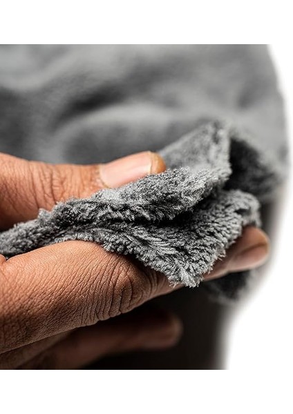 - Pasta Cila Wax Parlatma Havlusu, Mikrofiber Peluş Oto Araba Temizlik Cilalama Bezi, Kenarsız Lazer Kesim Araba Detaylandırma Havlu 40X40 cm - 2'li Paket (Gri) fiyatları