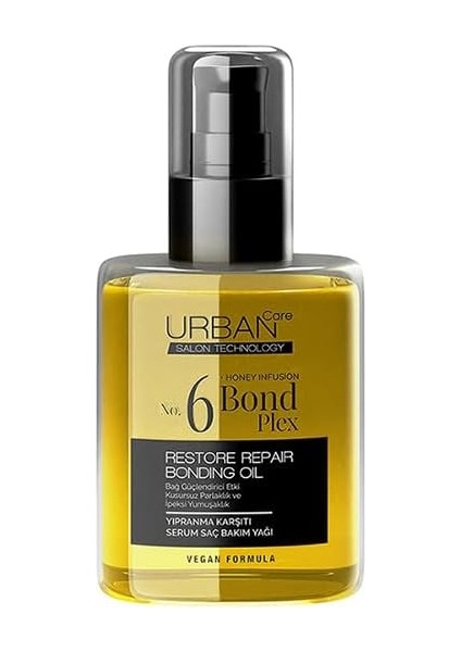 Care No.6 Bond Plex Yıpranma Karşıtı Saç Bakım Yağı 100ML- Vegan