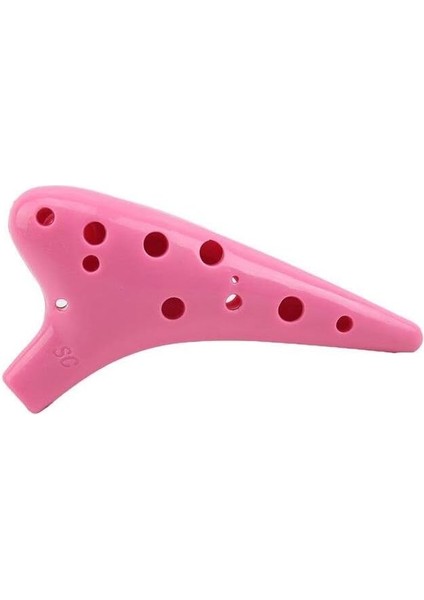 Ocarina 12 Delik Ocarina Alto C Ocarina Flüt Ocarina Sualtı Müzik Nefesli Enstrüman Mavi fiyatları