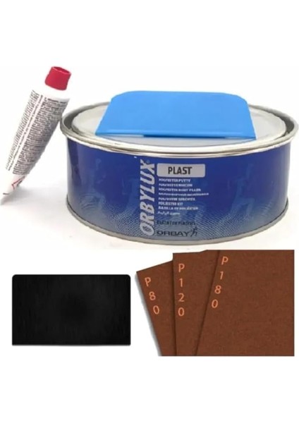 Plastik Tampon Macunu Plastik Yüzeyler Için Macun 500 gr Set