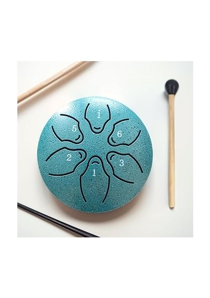 3 Inç 6 Notlar Çelik Dil Davul Yağmur Davul Enstrüman Perküsyon Müzik Aletleri Yoga Meditasyon Için Benzersiz Hediye fırsatları