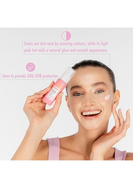 Spf 50+ Pembe Ton Eşitleyici Güneş Kremi 50 ml modelleri