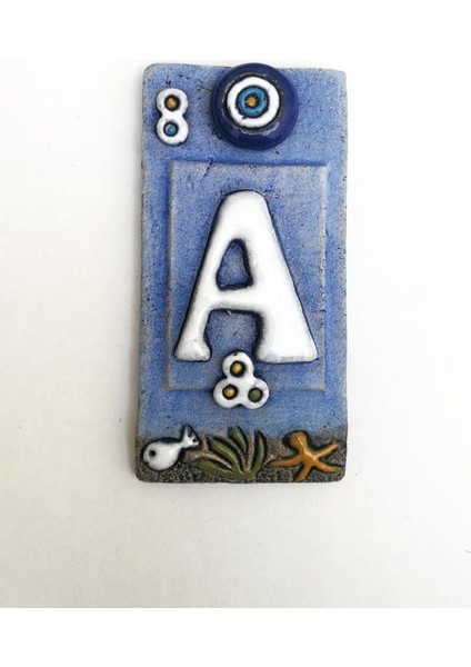 Özel Tasarım Seramik A Kapı Numarası Kapı Önü Aksesuar