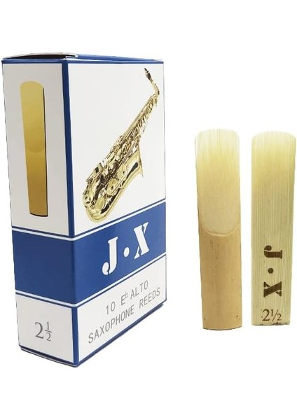 10 Adet Alto Saksafon Kamışı, Bb Saksafon Kamışı, Sazlık Alto Saksı Geleneksel Sazlık Güç 2.5 (Alto)