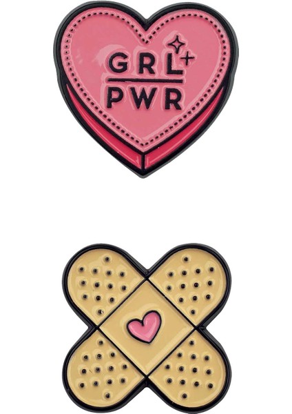 Metal Girl Power 10 Pcs