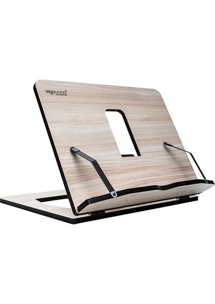 Wood - Kitap Okuma Standı Büyük Boy (Erik)