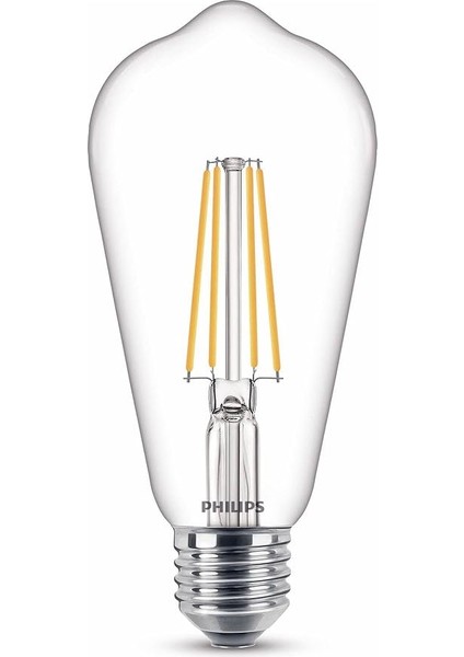 LED Classic 60W ST64 Filament Ampul, 2700K Sarı Işık, E27 Normal Duy, Dim Edilmez modelleri