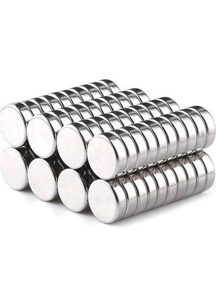 Magneteksan Ø8x2 mm Neodyum Yuvarlak Disk Magnet (30 Adet)