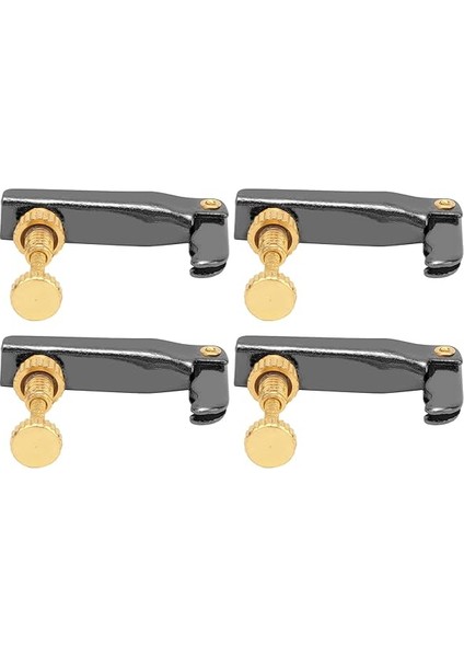 3/4?4/4 Keman Ince Tuner Keman Ince Tuner 4 Adet Set, 3/4 ve 4/4 Enstrümanlar Için Yedek Çello Dize Aracı, Siyah, Ential Accory Müzisyenler Için fırsatları