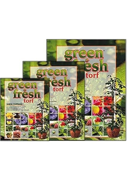 Fresh Torf 20 Lt Çiçek Toprağı Saksı Toprağı Doğal Tohum Ekim Torfu fiyatları