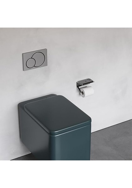 Unique Paslanmaz Çelik Inox Tuvalet Kağıdı Askısı-Raflı ve Kendinden Yapışkanlı Tuvalet Kağıdı Wc Kağıt Asacağı fırsatları