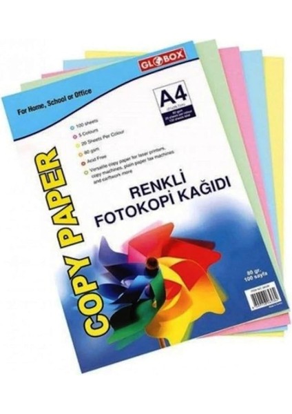 A4 Renkli Fotokopi Kağıdı