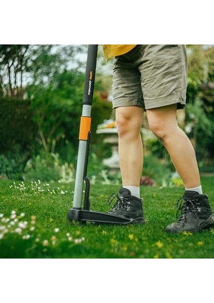 Teleskopik Ot Ayıklayıcı, Uzunluk: 1-1,19 M, Paslanmaz Çelik Sap/plastik Sap, Siyah/turuncu, Smartfit, 1020125 modelleri