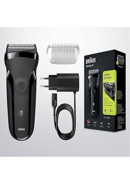 3 Serisi 300 Bt Blk 3’ü 1 Arada,kablosuz ve Kuru Kullanım Tıraş Makinesi/traş Makinesi indirimleri
