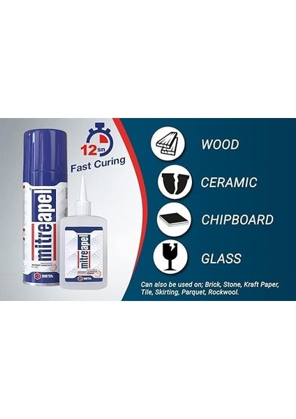 Apel Hızlı Yapıştırıcı Çift Bileşenli Çok Kuvvetli 100 gr + 400 ml modelleri