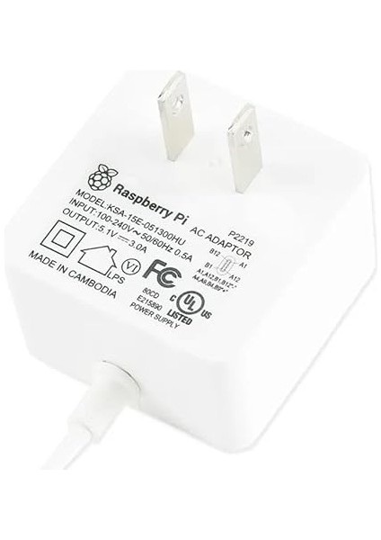 Robotik Raspberry Pi 4 Güç Adaptörü Orijinal Usb-C Tipi 5V 3A fiyatları