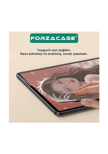 Samsung Galaxy Tab S9 X710 ile Uyumlu Tablet Nano Esnek Ekran Koruyucu Mat Film - FC293 modelleri