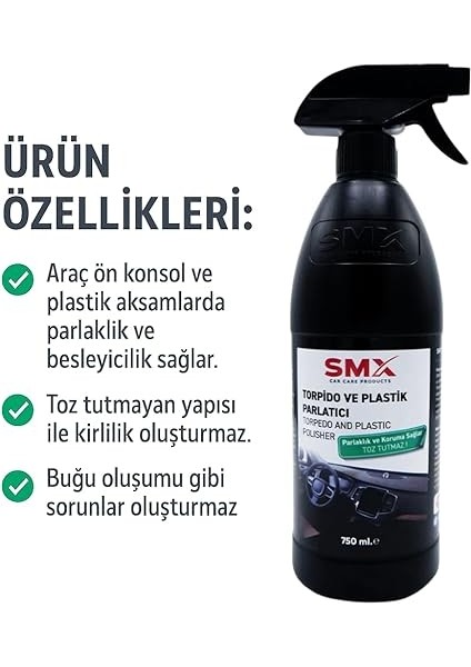 Torpido ve Plastik Parlatıcı 750 ml fiyatları