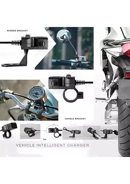USB Şarj Çift Port 12V Su Geçirmez fırsatları