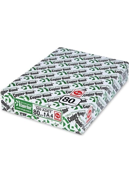 Bond A4 Fotokopi Kağıdı 5 Paket x 500 Sayfa Toplam 2500 Sayfa fiyatları