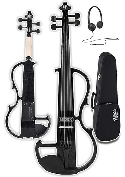 RCZ-606B Elektro Keman Seti Siyah (Kulaklık Kablo Metod Tuner Yastık) fırsatları