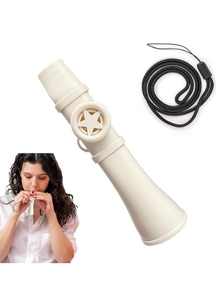 New Kazoo, Profesyonel Kazoo, Yetişkinler ve Çocuklar Için Kolay Çalınan Kazoo, Çocuk Müzik Aleti, Tekrar Kullanılabilir Gitar Kazoosu, Ukulele, , Piyano Için, Öğrenmesi Kolay