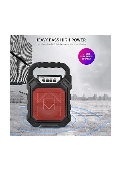 Taşınabilir Bt Karaoke Makinesi Akülü Dış Mekan Hoparlörü Akülü Mikrofonlu Mini Hoparlör ve Mikrofon Sistemi Ev Için Açık Hava Spor Salonu Parti Şarkı Söyleme Dans Kamp fiyatları