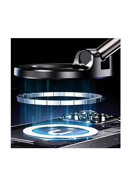 360° Vakumlu Manyetik Telefon Tutucu – Katlanabilir, Magsafe iPhone Uyumlu, Araba, Spor Salonu, Ayna ve Pürüzsüz Yüzeyler Için Güçlü Cep Tutucu (Beyaz) modelleri