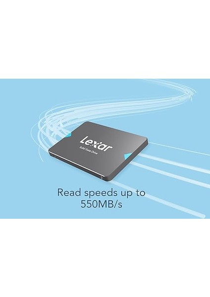 NQ100 2,5 Inç Sata Iıı (6 Gb/s) 480 GB Ssd, 550 Mb/s'ye Kadar Okuma Katı Hal Sürücüsü, Dizüstü Bilgisayar, Masaüstü Bilgisayar/bilgisayar Için Dahili SSD (LNQ100X480G-RNNNG), Gri fiyatları