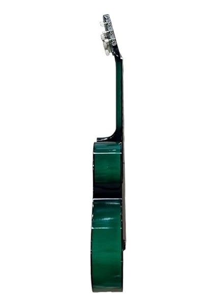 Yeşil Renk Klasik Gitar - 4/4 Boy Öğrenci Gitarı Kılıf ve Pena Hediye ! fiyatları